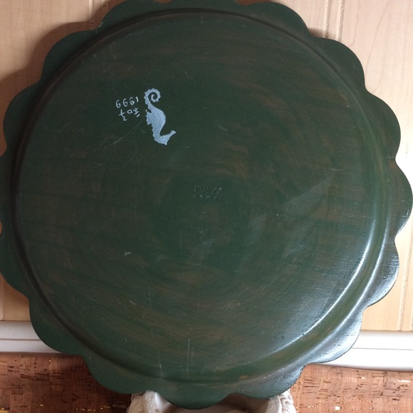 Furio Home Christmas Vintage Wood Plate - Picture 4 of 4